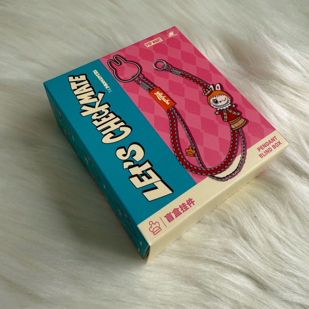 POP MART The Monsters Let's Checkmate Series-Pendant Blind Box Labubu Authentic - Picture 2 of 12